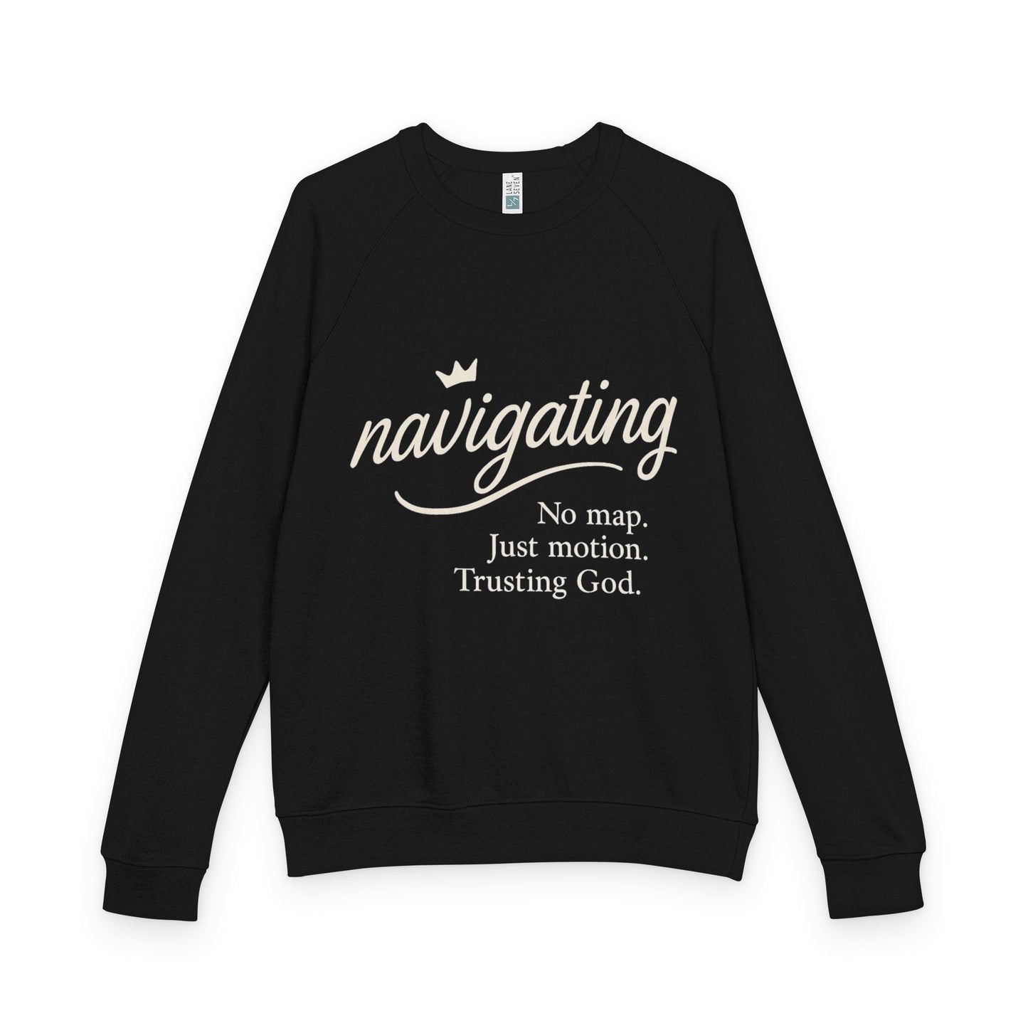Unisex French Terry Raglan Crewneck
