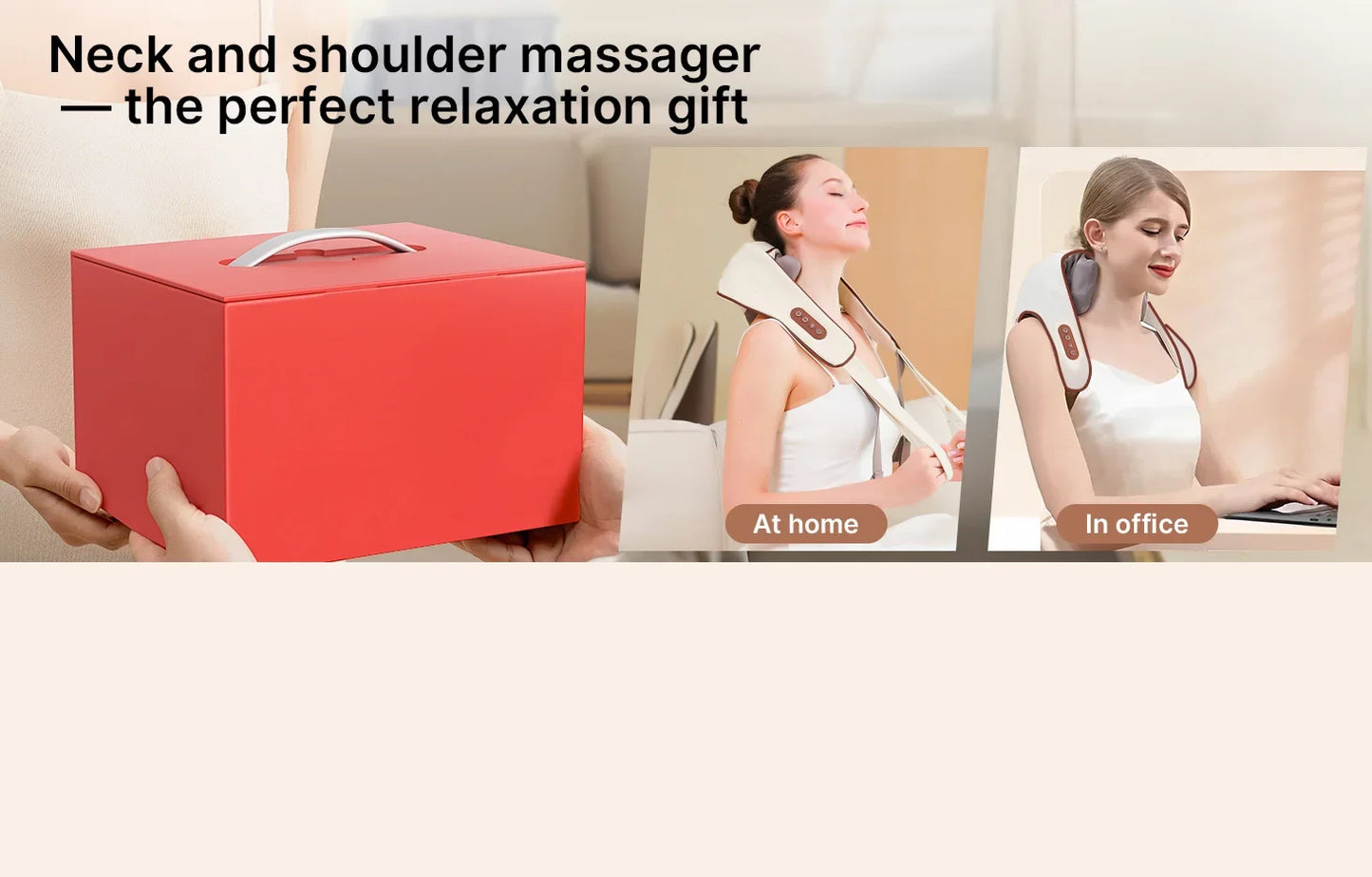 Cordless Neck & Shoulder Massager