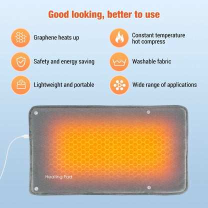 3-Level Electric Graphene Heating Pad