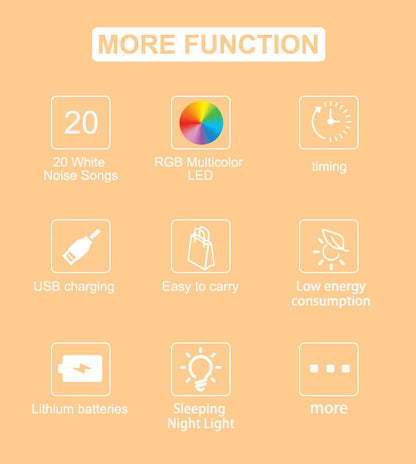Portable White Noise Sleep Machine