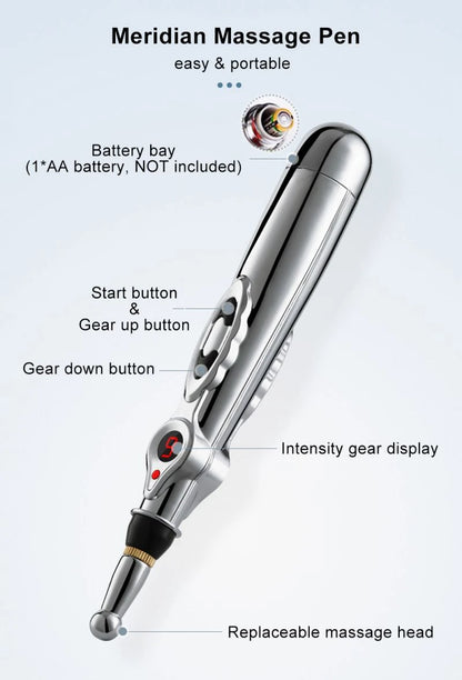 Electronic Acupuncture Massage Pen