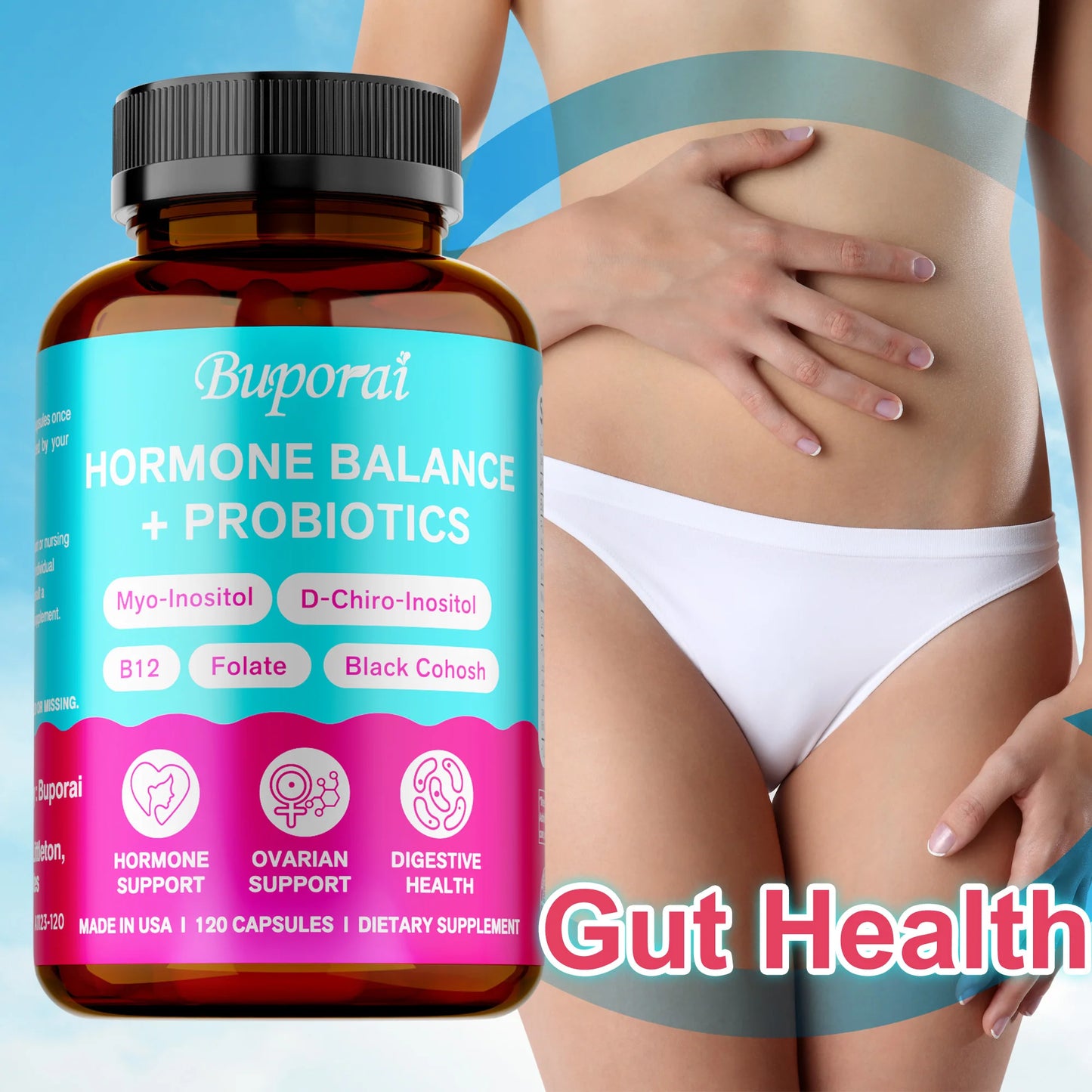 Hormone Balance & Probiotics Capsules