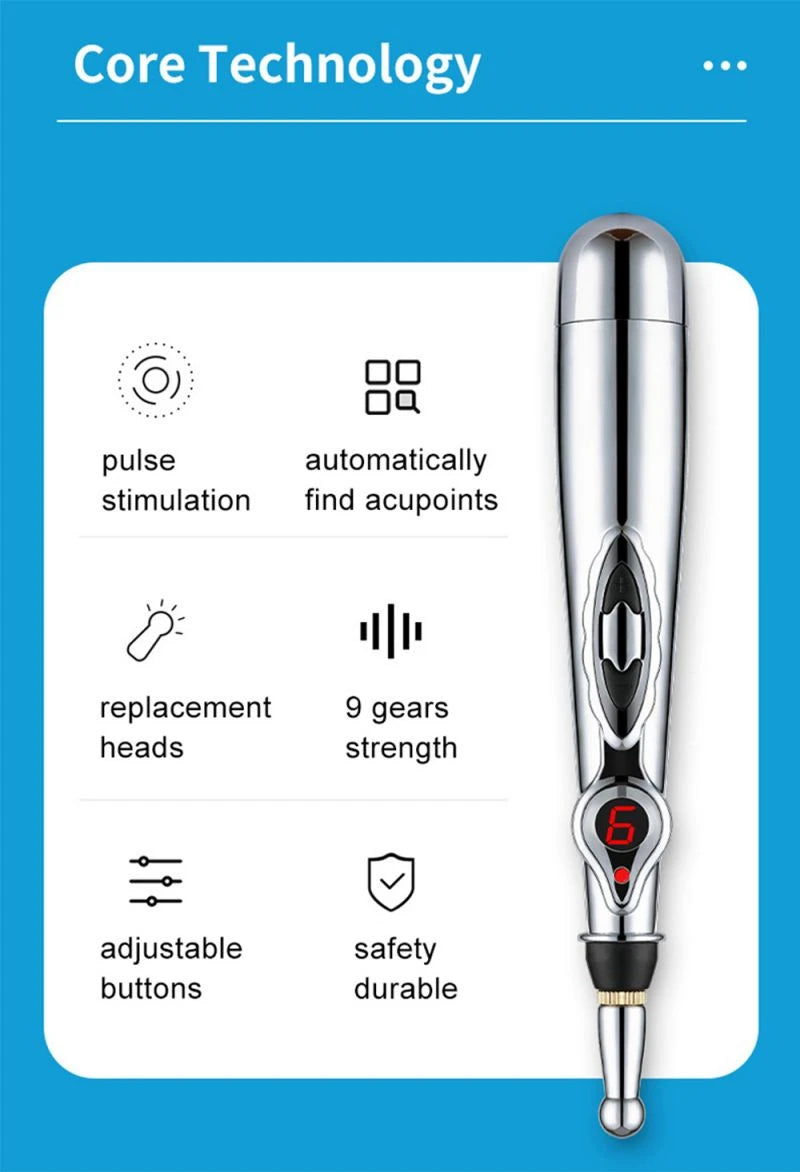 Electronic Acupuncture Massage Pen