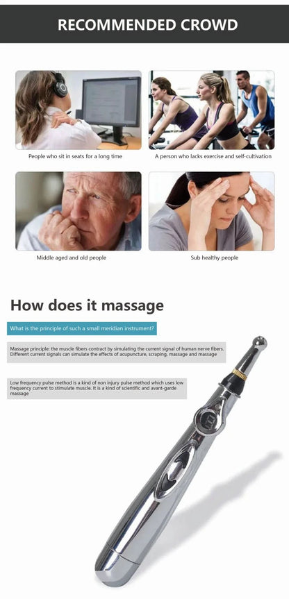 Electronic Acupuncture Massage Pen