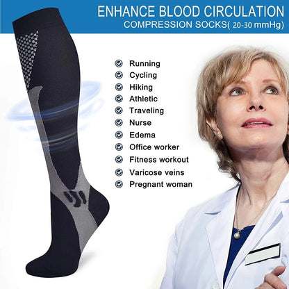 Compression Socks for Sports & Circulation