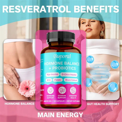 Hormone Balance & Probiotics Capsules