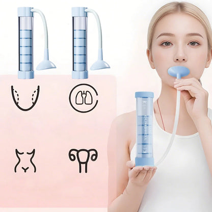 Deep Breathing Trainer Device