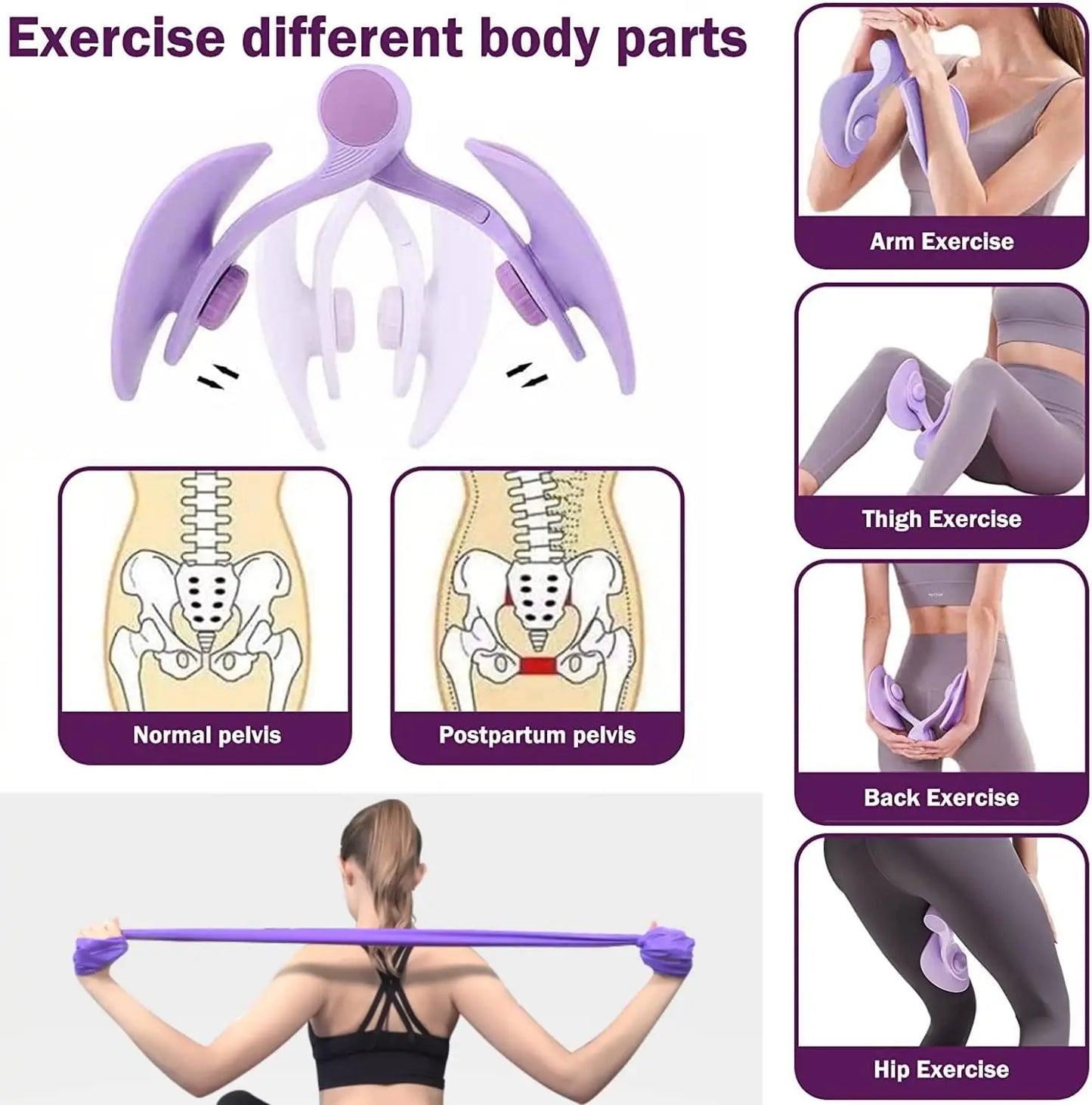 Kegel & Hip Muscle Trainer