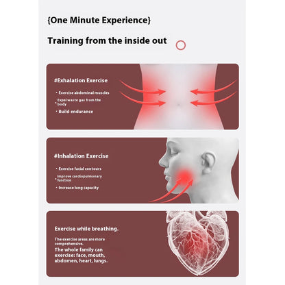 Deep Breathing Trainer Device