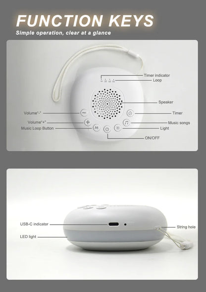 Portable White Noise Sleep Machine