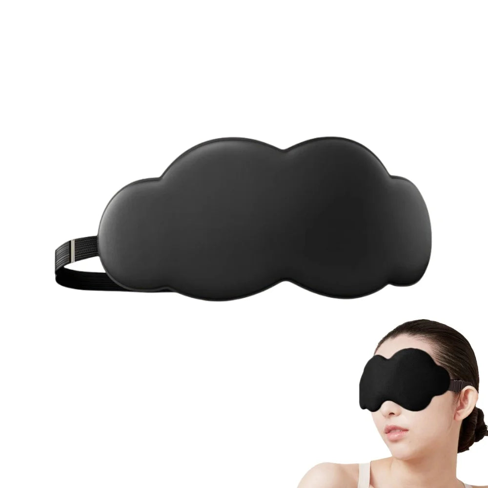 3D Contoured Light-Blocking Sleep Mask