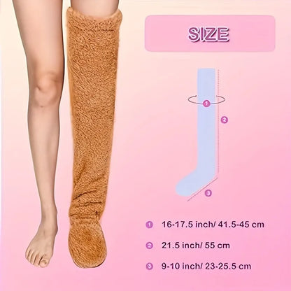 Teddy Bear Winter Warm Socks