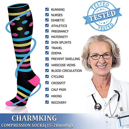 Compression Socks for Sports & Circulation