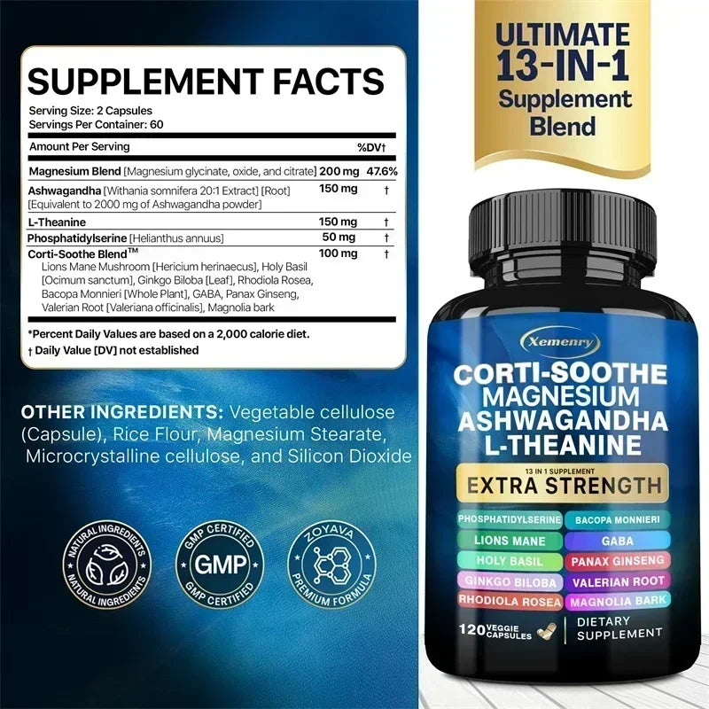 Corti-Soothe Adrenal Support Capsules