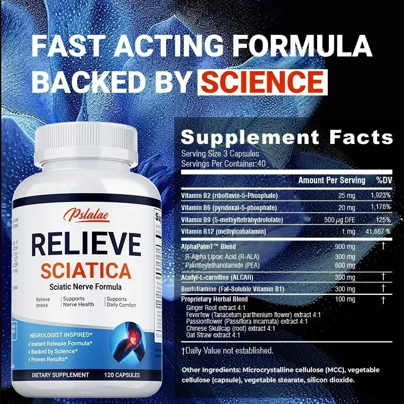 Sciatica Relief Support Capsules
