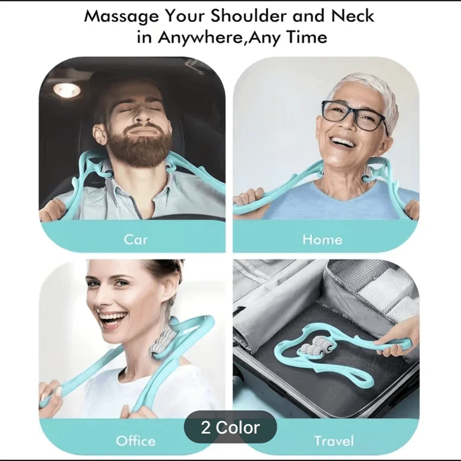 Portable Neck & Body Massager Roller
