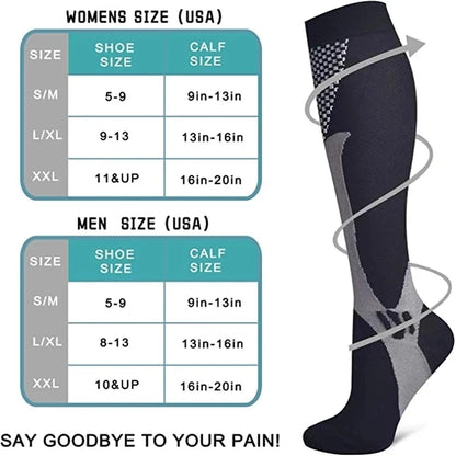 Compression Socks for Sports & Circulation