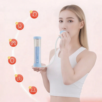 Deep Breathing Trainer Device