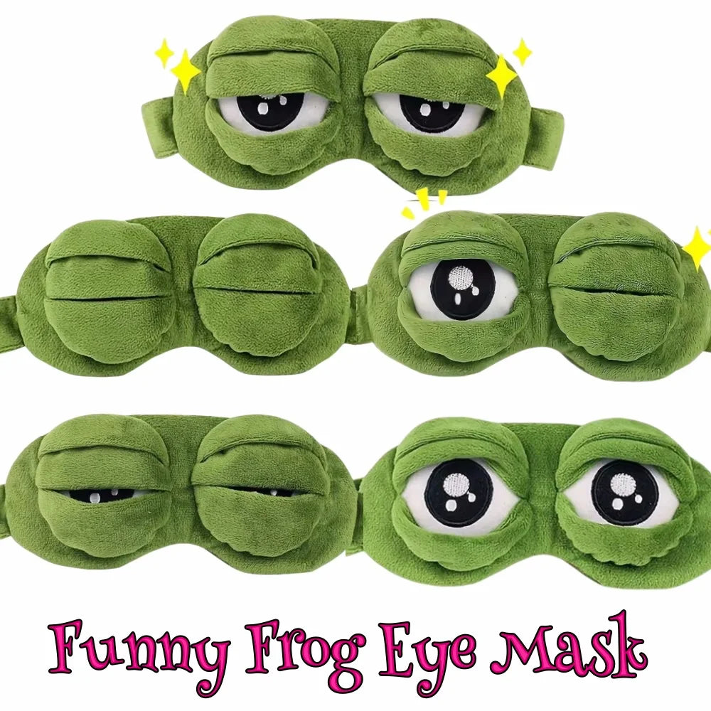 3D Contoured Light-Blocking Sleep Mask