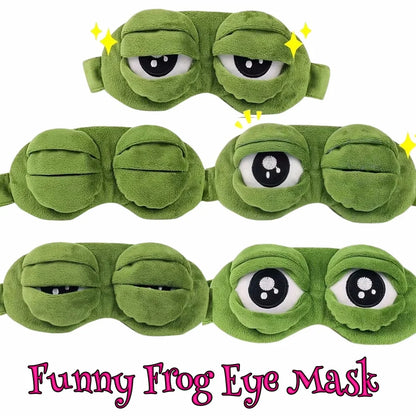 3D Contoured Light-Blocking Sleep Mask