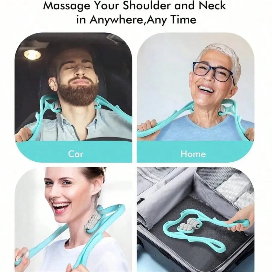 Portable Neck & Body Massager Roller