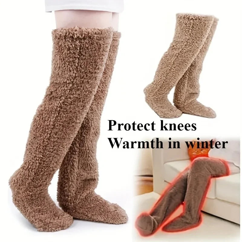 Teddy Bear Winter Warm Socks