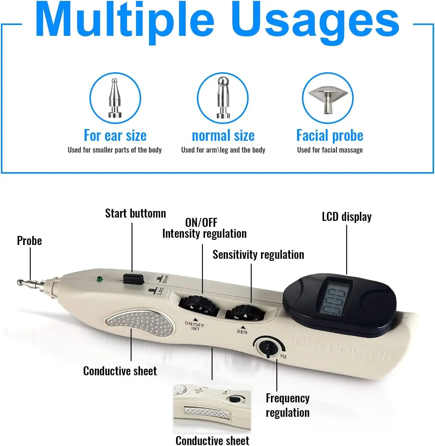 Electronic Acupuncture Massage Pen