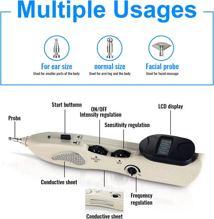 Electronic Acupuncture Massage Pen