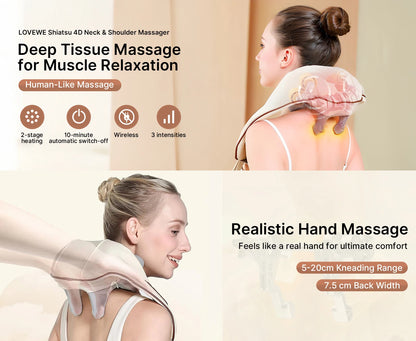 Cordless Neck & Shoulder Massager