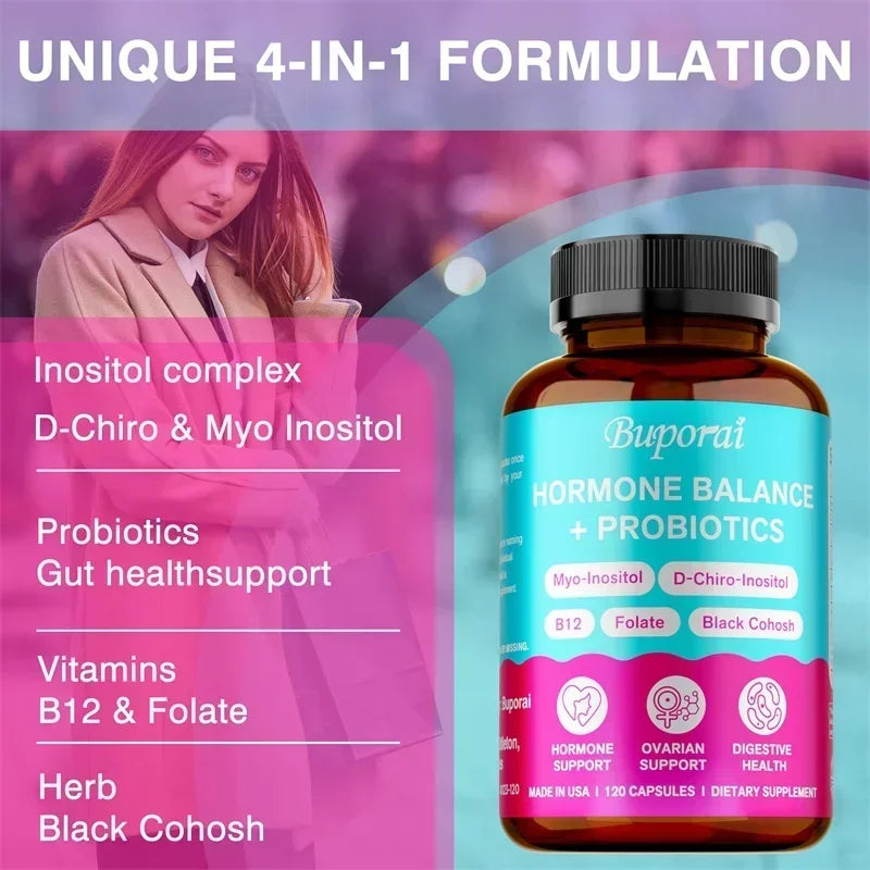 Hormone Balance & Probiotics Capsules