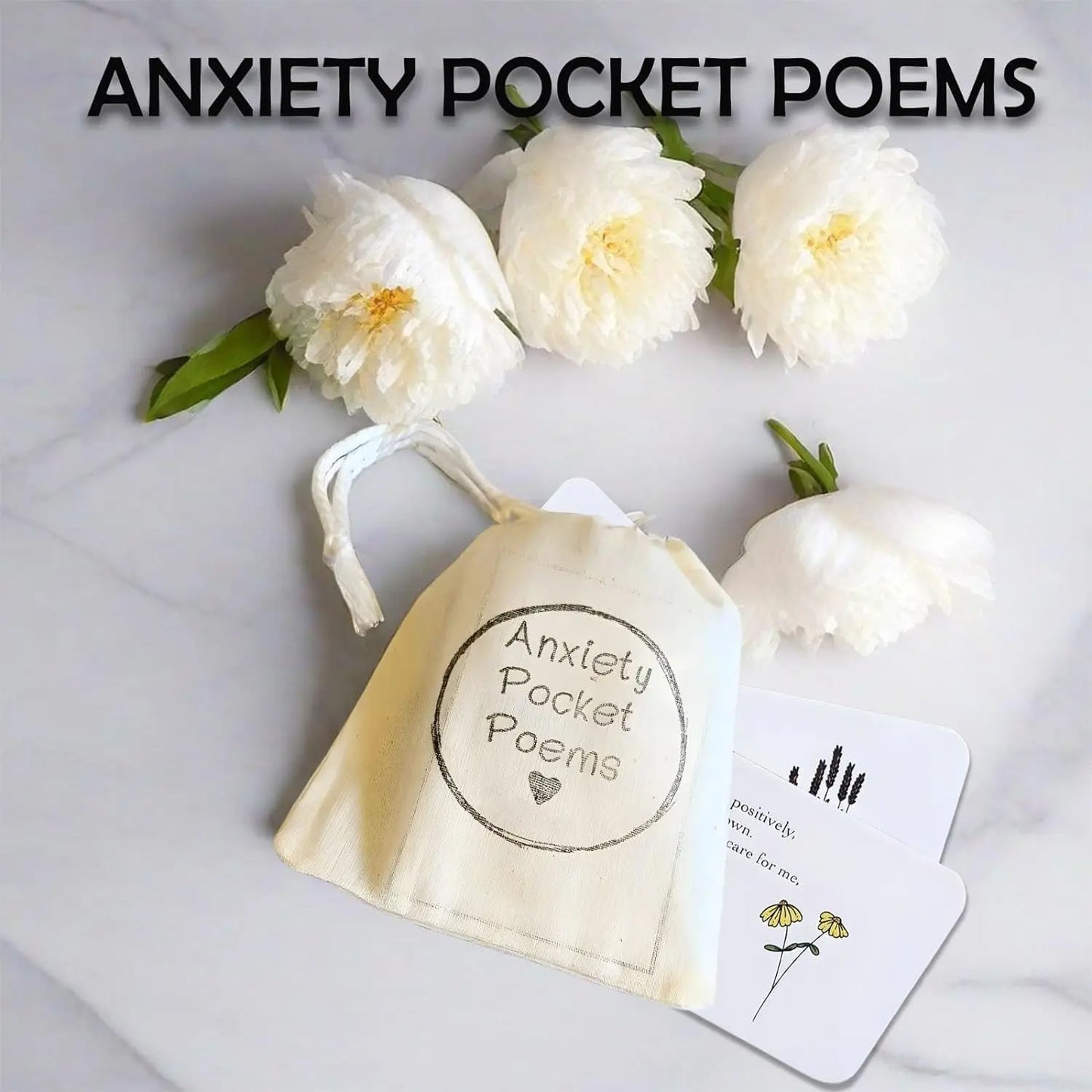 Anxiety Relief Affirmation Cards