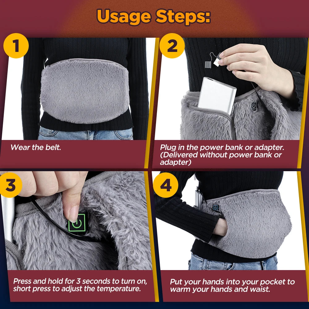 3-Level Electric Graphene Heating Pad