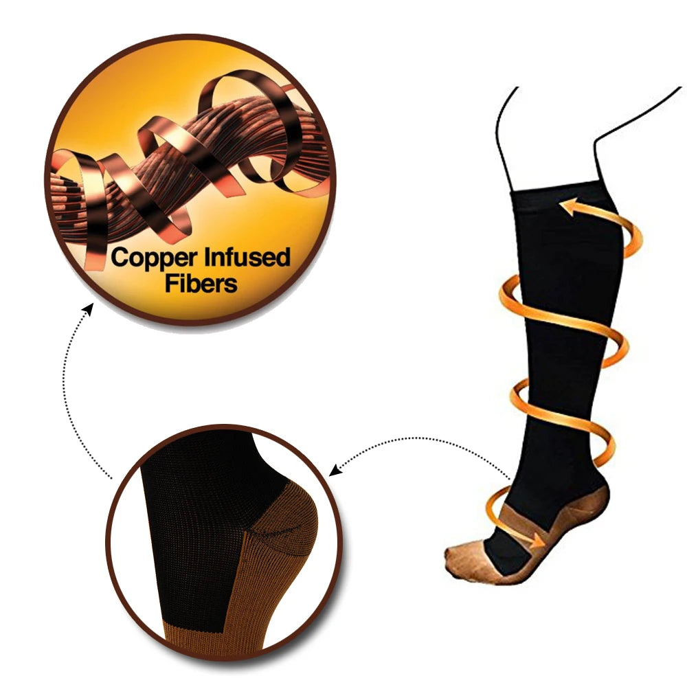 Compression Socks for Sports & Circulation