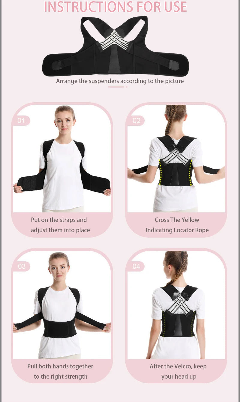 Adult Breathable Posture Corrector Belt