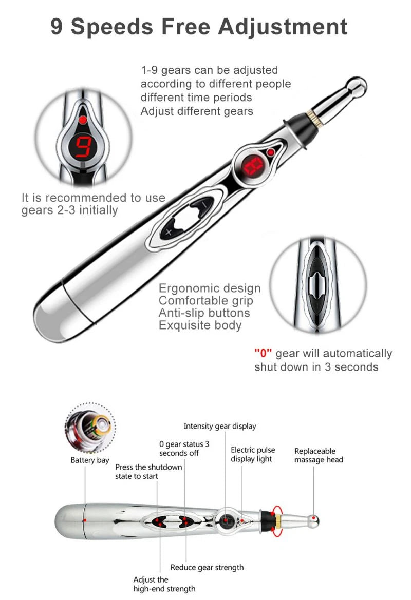 Electronic Acupuncture Massage Pen