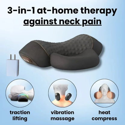 3-in-1 Neck & Spine Massager Pillow
