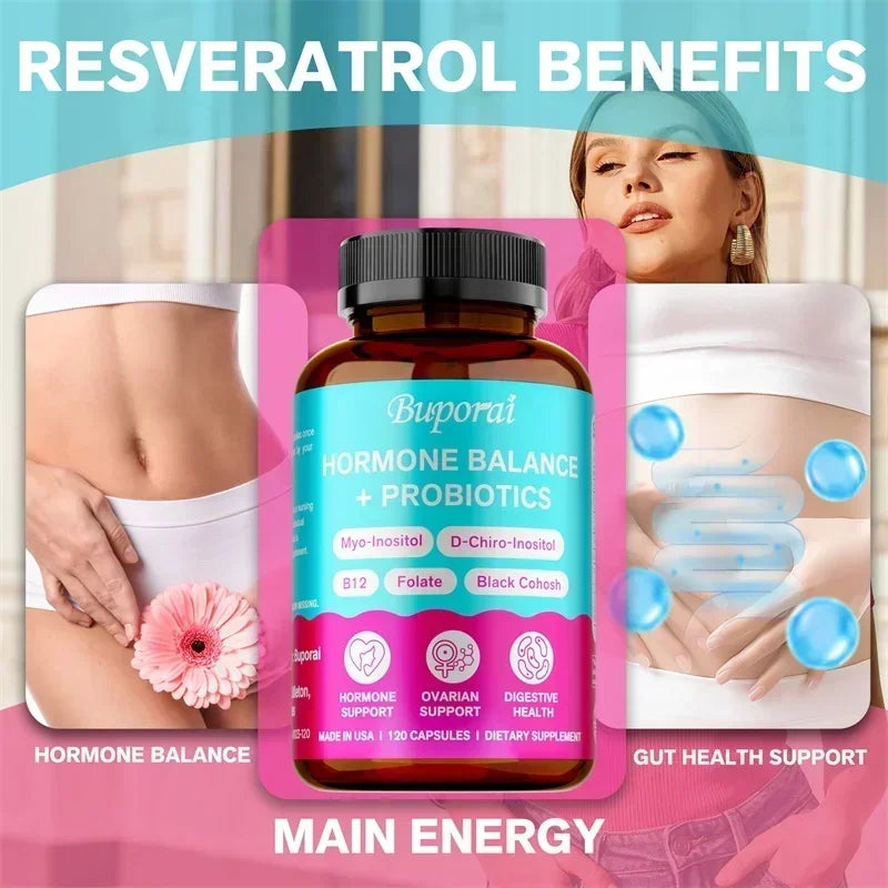 Hormone Balance & Probiotics Capsules
