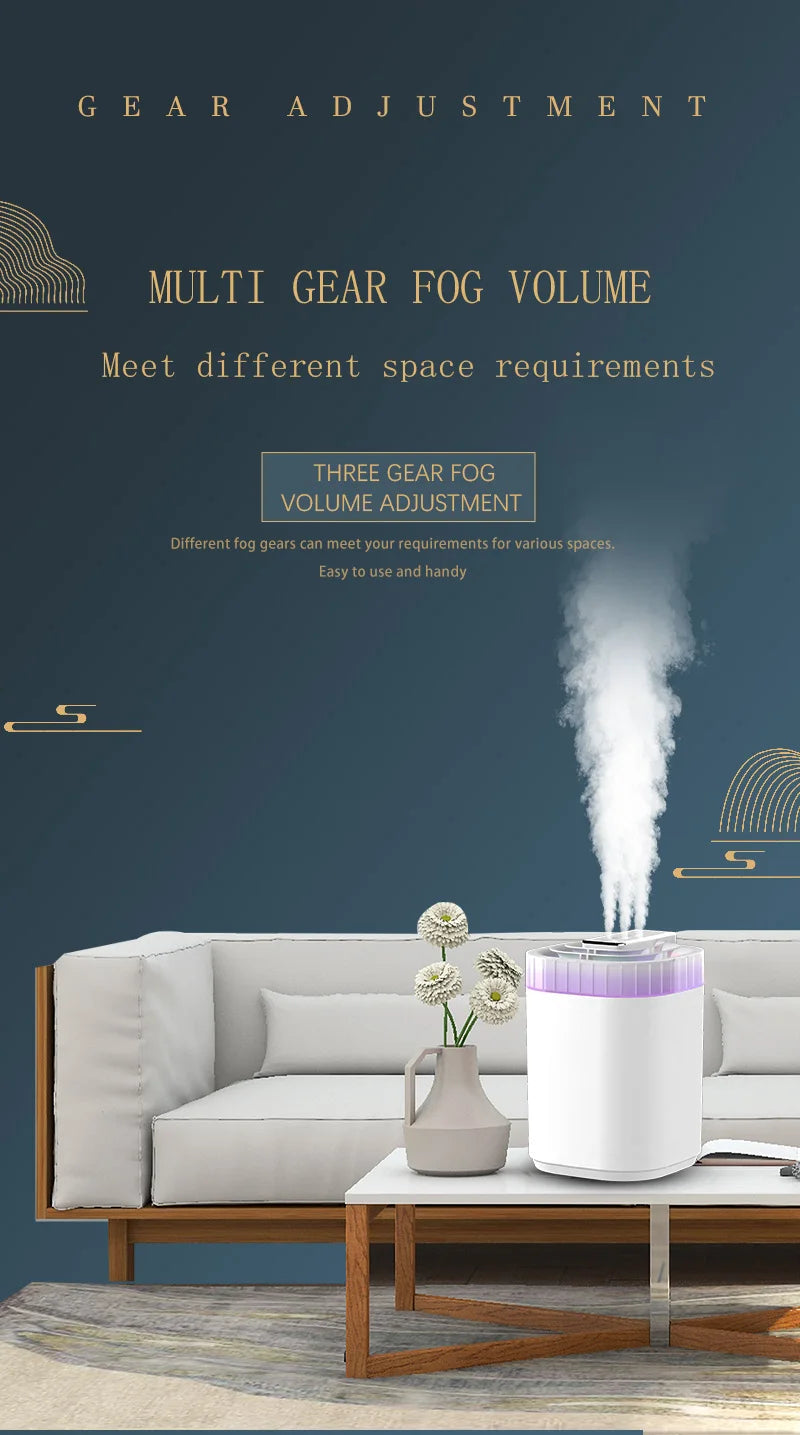 3L Ultrasonic Cool Mist Humidifier