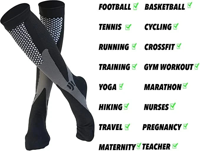 Compression Socks for Sports & Circulation