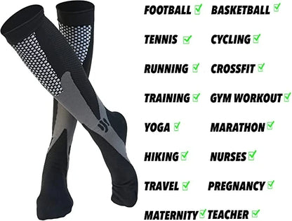 Compression Socks for Sports & Circulation