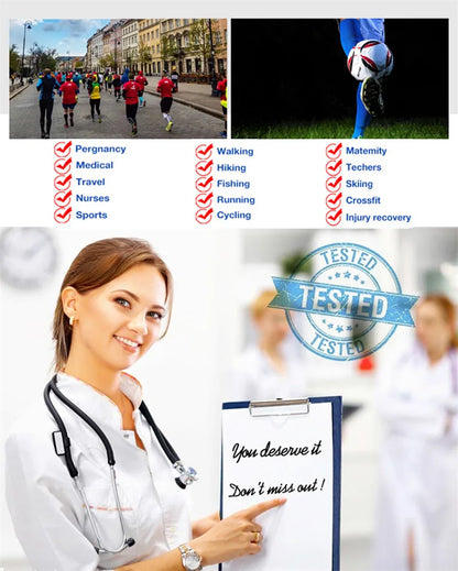 Compression Socks for Sports & Circulation